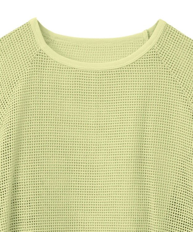AMERICAN HOLIC メッシュ長袖Ｔシャツ Pistachio