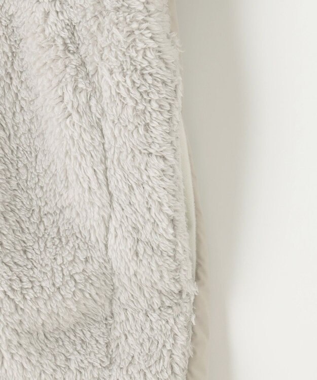 UNFILO MENS MOVE TEX フリースブルゾン ライトグレー系