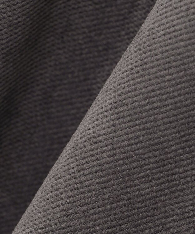 ANY 【洗濯機可】エステルベロア ガウチョパンツ チャコール系