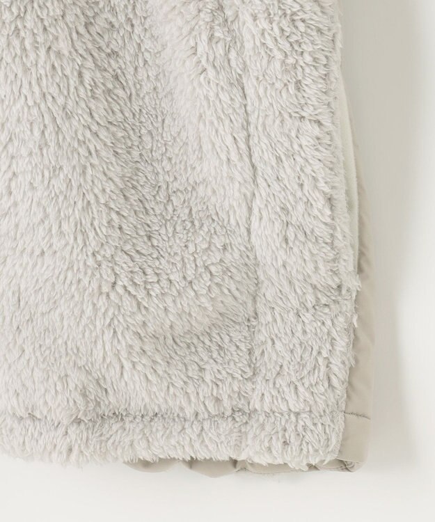 UNFILO MENS MOVE TEX フリースブルゾン ライトグレー系