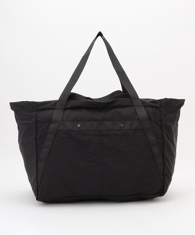 LA BAGAGERIE 【MONICA】ダブルハンドル　パッカブルビッグバッグ ブラック