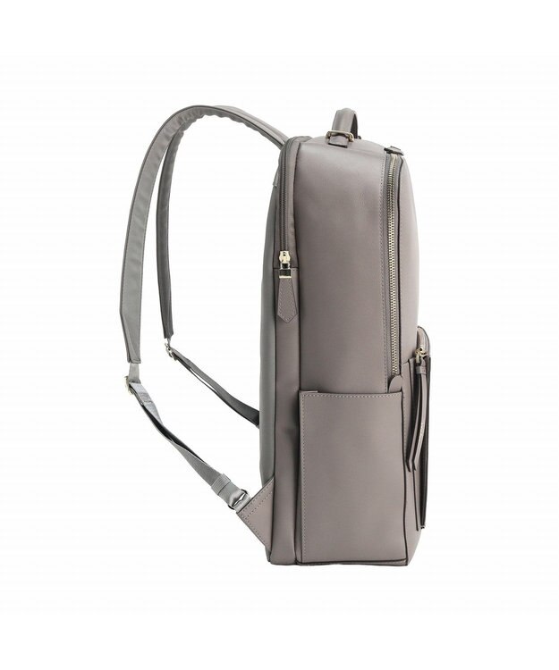 ACE BAGS & LUGGAGE Jewelna Rose ウェールズ リュック B4サイズ 15.6インチ収納 本革 11975 ジュエルナローズ グレー