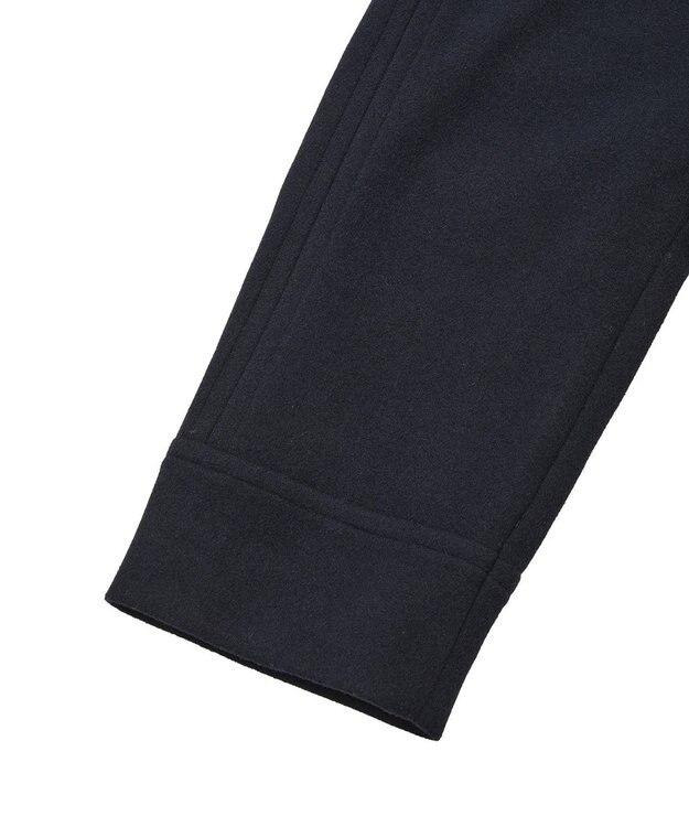 AMERICAN HOLIC 【選べる丈】中空FIBERノーカラーコート Navy