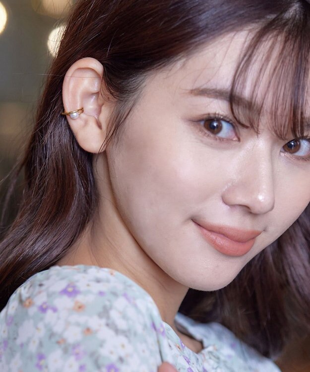 Tiaclasse パールイヤーカフ ゴールド