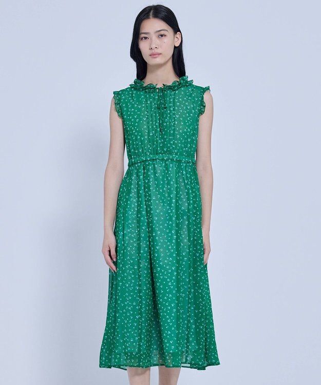 TOCCA 【WEB限定カラーあり】SWINGING CHERRY ドレス グリーン系5