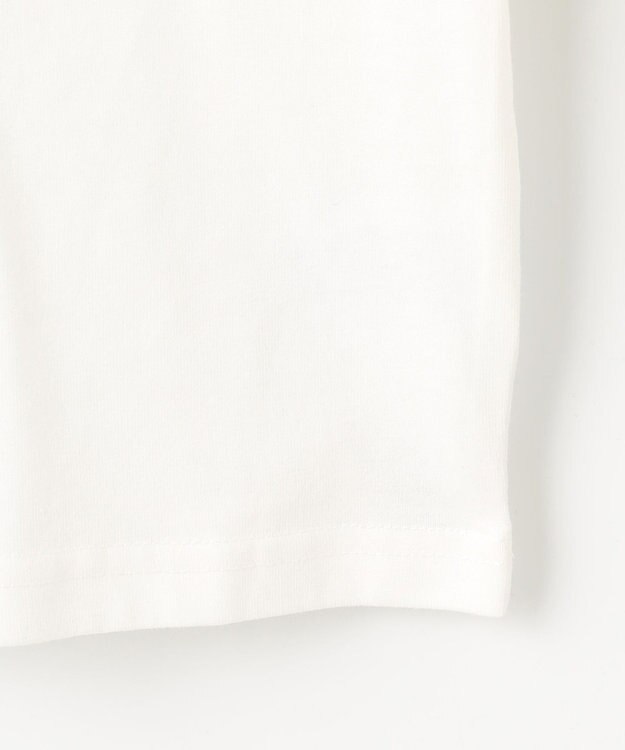 ANY KIDS キャミソール付き 長袖Tシャツ ラベンダー×オフホワイト