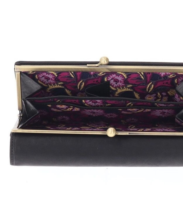 ANNA SUI キーホール 外口金長財布 クロ