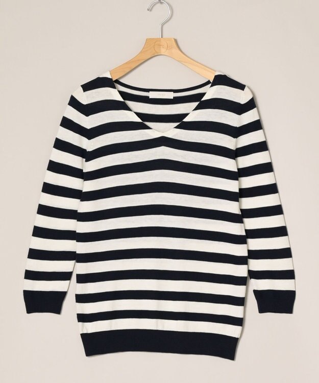 ONWARD Reuse Park 【any SiS】ニット春夏 ネイビー