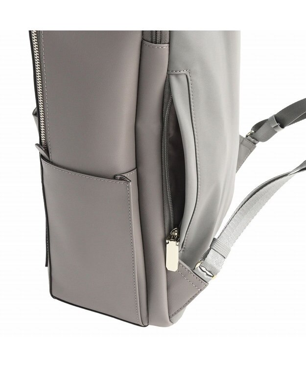 ACE BAGS & LUGGAGE Jewelna Rose ウェールズ リュック B4サイズ 15.6インチ収納 本革 11975 ジュエルナローズ グレー