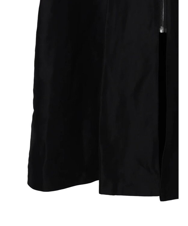 Green Parks ■ＥＳＣＡＲ　ピンタックミリタリーロングコート Black