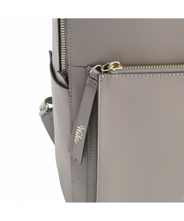 ACE BAGS & LUGGAGE Jewelna Rose ウェールズ リュック B4サイズ 15.6インチ収納 本革 11975 ジュエルナローズ グレー