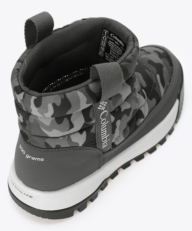 Columbia Columbia/ 【KIDS】ユース スノートロット ミッド /コロンビア Shark、 Black Urban Camo