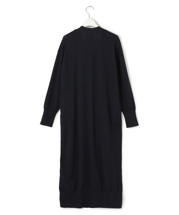 J.PRESS YORK STREET 【WOMEN】シアーロングカーディガン ネイビー系