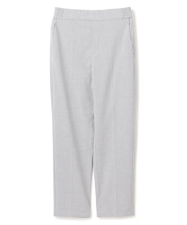 UNFILO マイビューティ テーパードパンツ ライトグレー