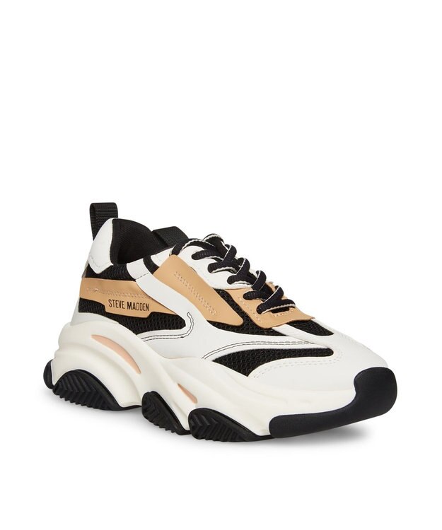 STEVE MADDEN POSSESSION ボリュームソールスニーカー ブラック