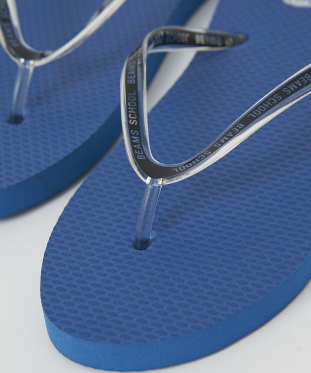 BEAMS SCHOOL ビーチサンダル ブルー