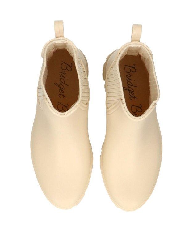 Bridget Birkin 【Bridget Birkin】サイドゴアレインショートブーツ ベージュ