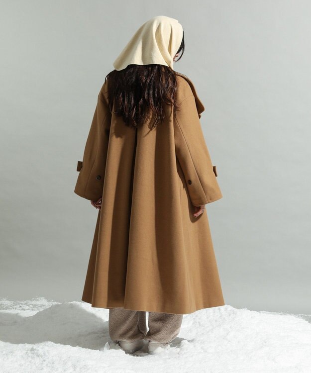 CRAFT STANDARD BOUTIQUE メルトンロングコート Camel