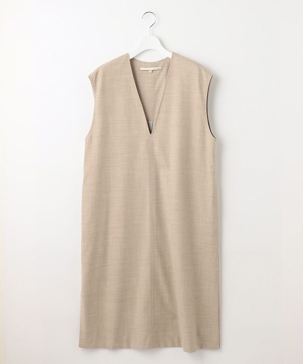 自由区 サキソニージャンパースカート ベージュ系