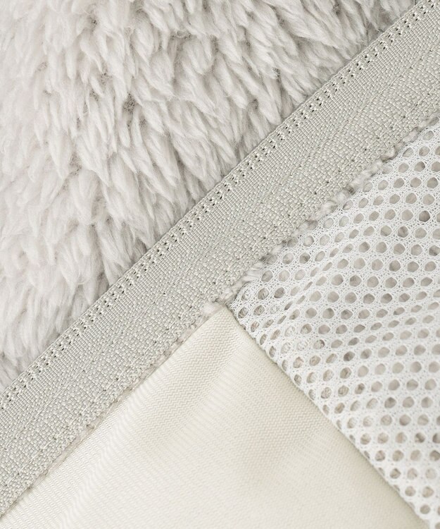 UNFILO MENS MOVE TEX フリースブルゾン ライトグレー系