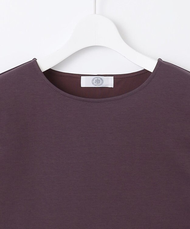 J.PRESS LADIES S TCポンチ ドルマンスリーブ レイヤード カットソー パープル系