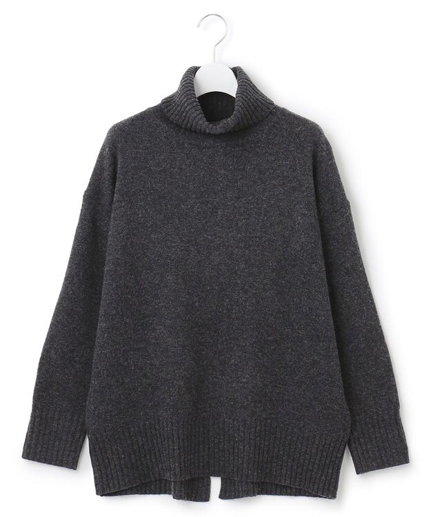 J.PRESS YORK STREET 【WOMEN】タートルネック ニット グレー系