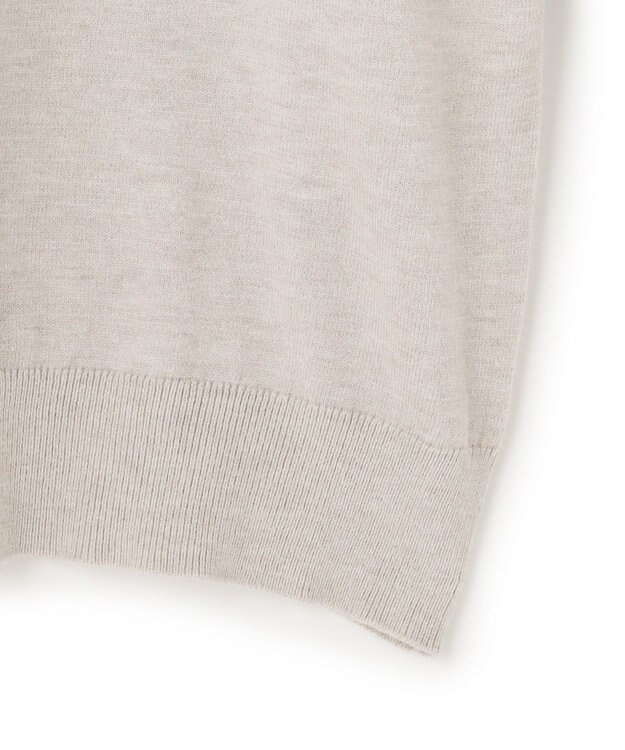 J.PRESS MEN 【WEB・一部店舗限定】レーヨンナイロンＰＢＴタートルネック ニット ライトグレー系