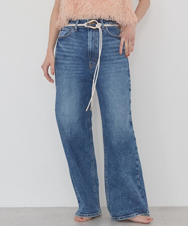 AMERICAN HOLIC 【EDWIN別注】ワイドデニム Medium Indigo