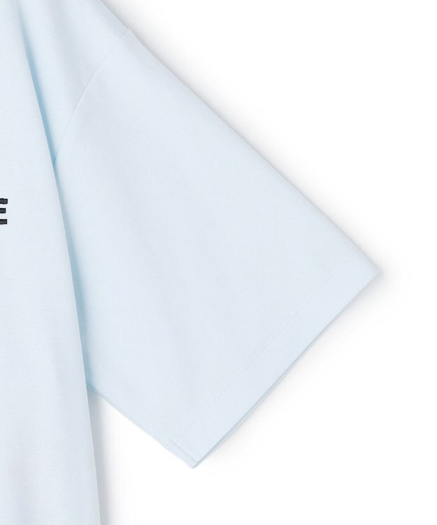 UNFILO BEAUTY FORM-T cotton ロゴ ハーフスリーブ Tシャツ ライトブルー