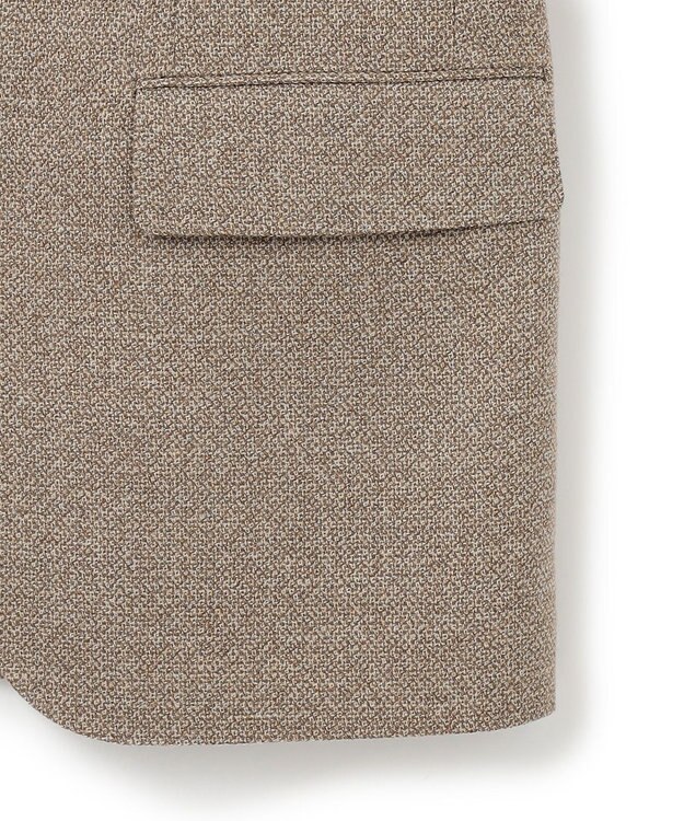 J.PRESS MEN 【NEWSTAGE】シルキーソフトツイード ジャケット/総裏 ベージュ系