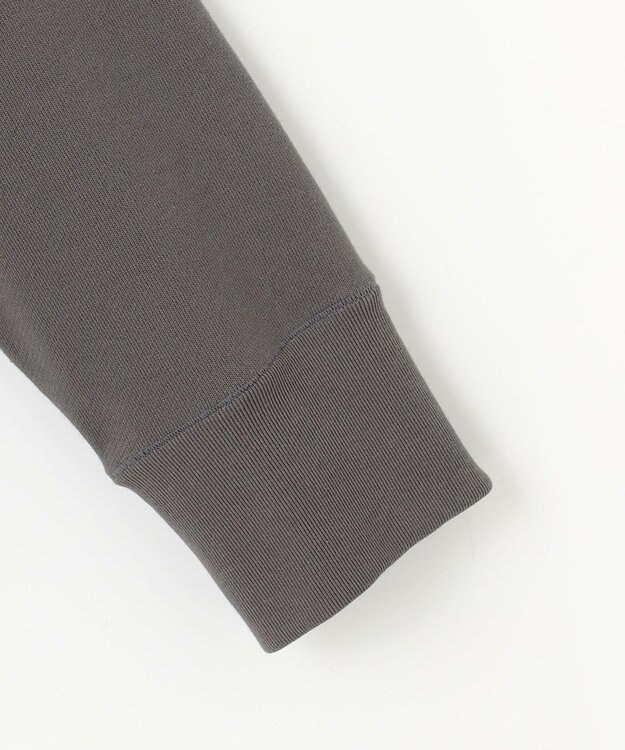 自由区 L クリアループバックレタリング スウェット スレート