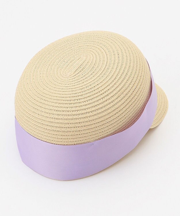 ANY KIDS ウォッシャブルブレードキャップ ベージュ×ラベンダー