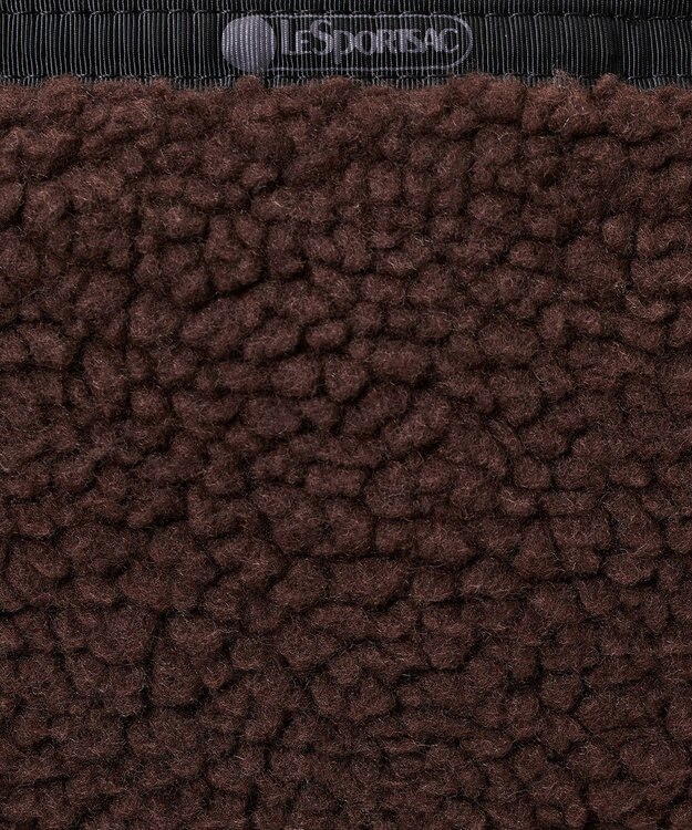 LeSportsac SHERPA SMALL OPEN TOTE/ダークチョコレートシェルパ ダークチョコレートシェルパ