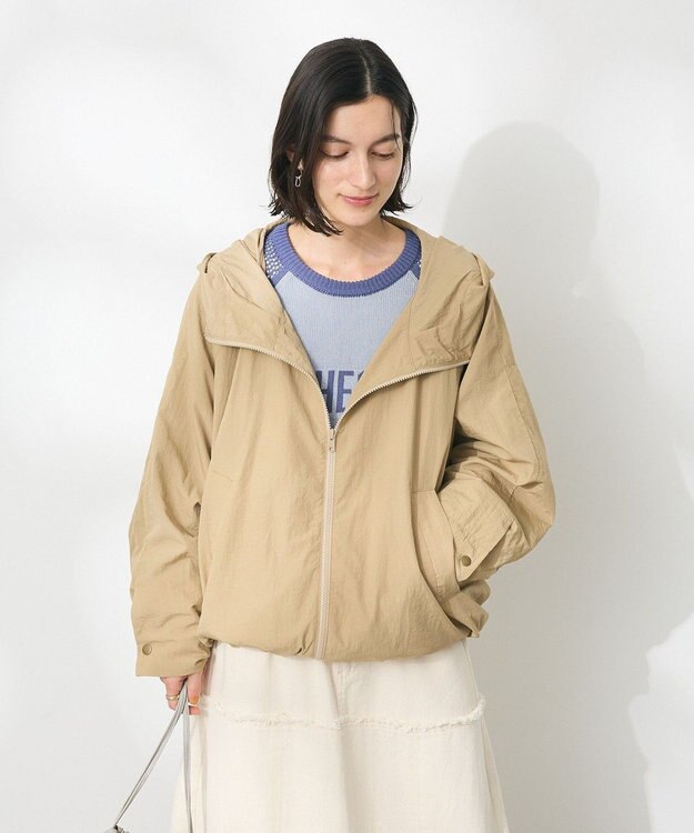 CRAFT STANDARD BOUTIQUE ドルマンコクーンマウンテンパーカー Beige