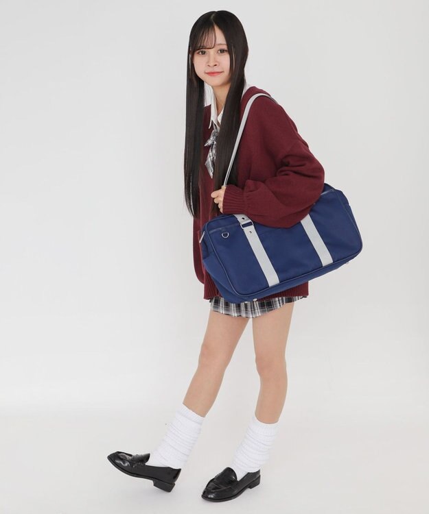 WEGO 【SCHOOL ITEM】スクールバッグ ネイビー