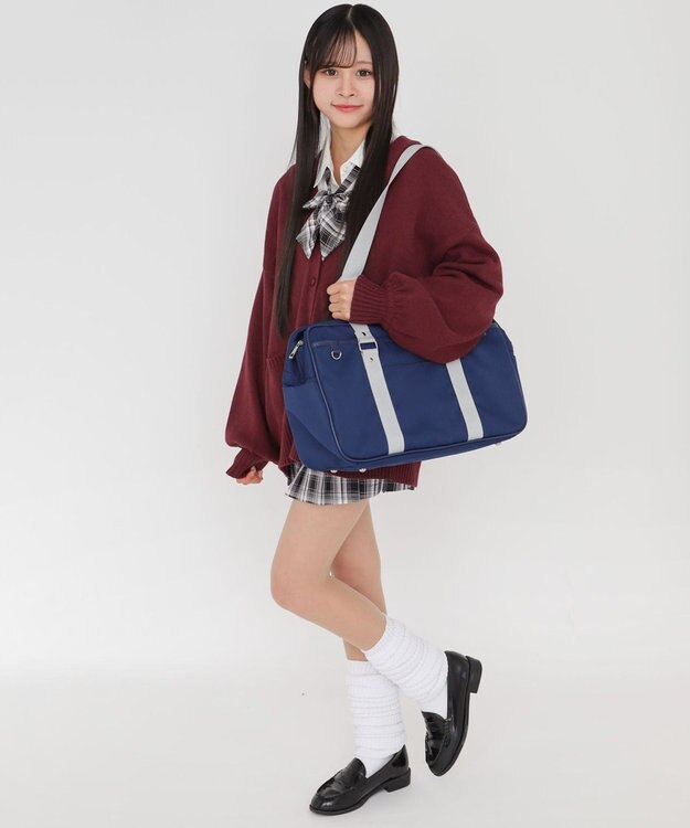 WEGO 【SCHOOL ITEM】スクールバッグ ネイビー