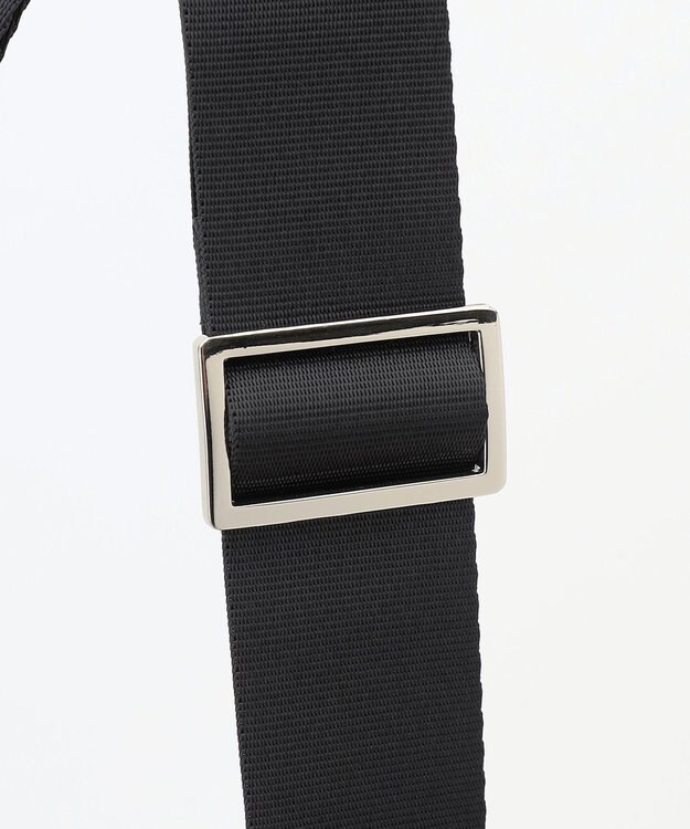 ICB フラップミニショルダーバッグ キルティングブラック系