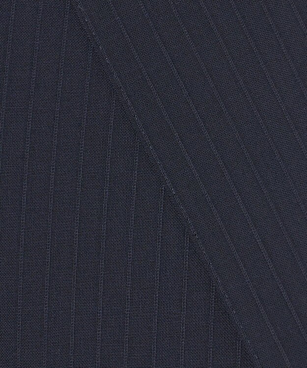 GOTAIRIKU 【オールシーズン対応】WOOL×POLYESTER ライトウェイト スーツ（ネイビーストライプ） ネイビー系1