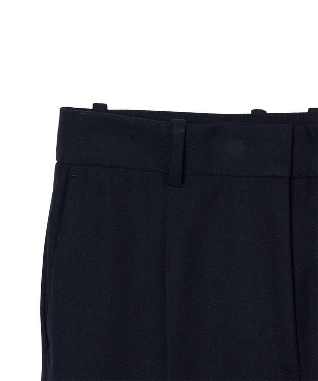 JOSEPH 【FOUNDATIONS】ギャバジンストレッチ スリムストレートトラウザーズ Navy