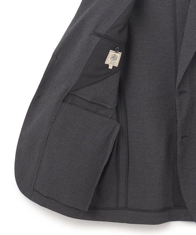 J.PRESS MEN 【セットアップ対応 / ウォッシャブル】トラベラーズシアサッカージャケット グレー系8