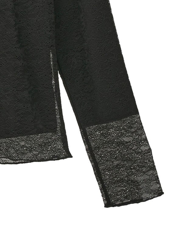 earth music&ecology 【吸湿発熱】【2WAY】あったかフェミニンインナー（２ｗａｙネック） Black