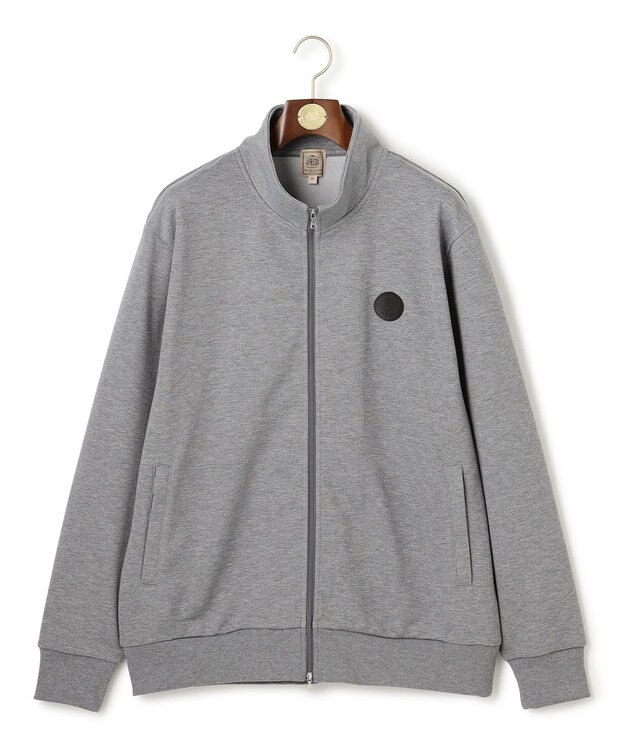 J.PRESS MEN 【KING SIZE】オーバルワンポイント トラックジャケット グレー系