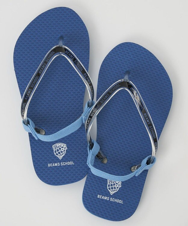 BEAMS SCHOOL ビーチサンダル ブルー