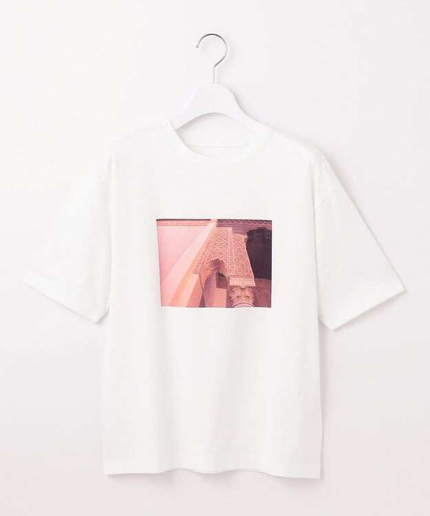 自由区 【カタログ掲載・洗える】PHOTO Tシャツ オフ(風景フォト)