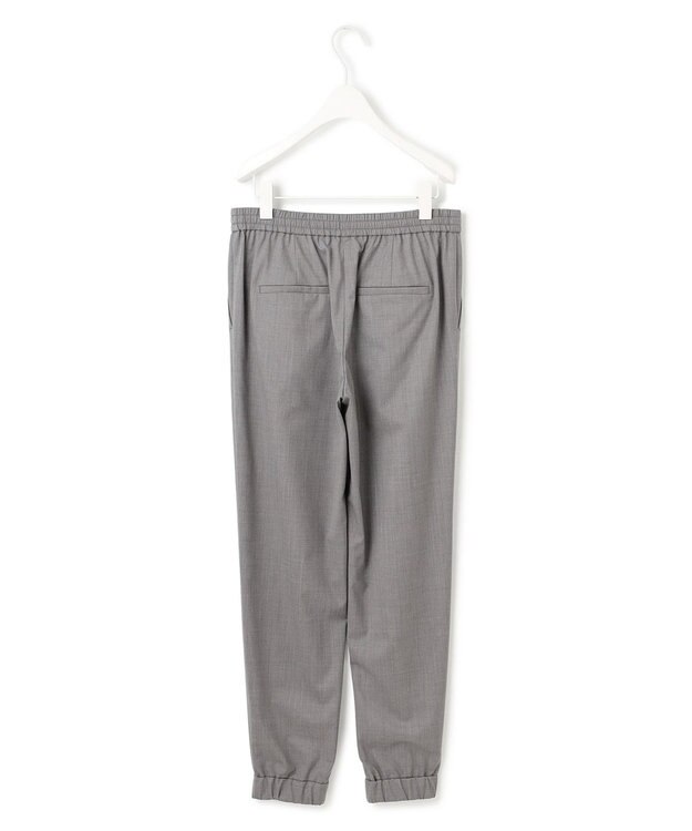 ICB 【洗える】T/Wブロード ジョグパンツ ライトグレー系