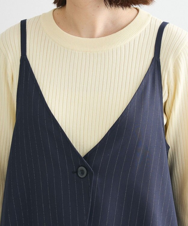 Green Parks ストライプキャミベスト Stripe