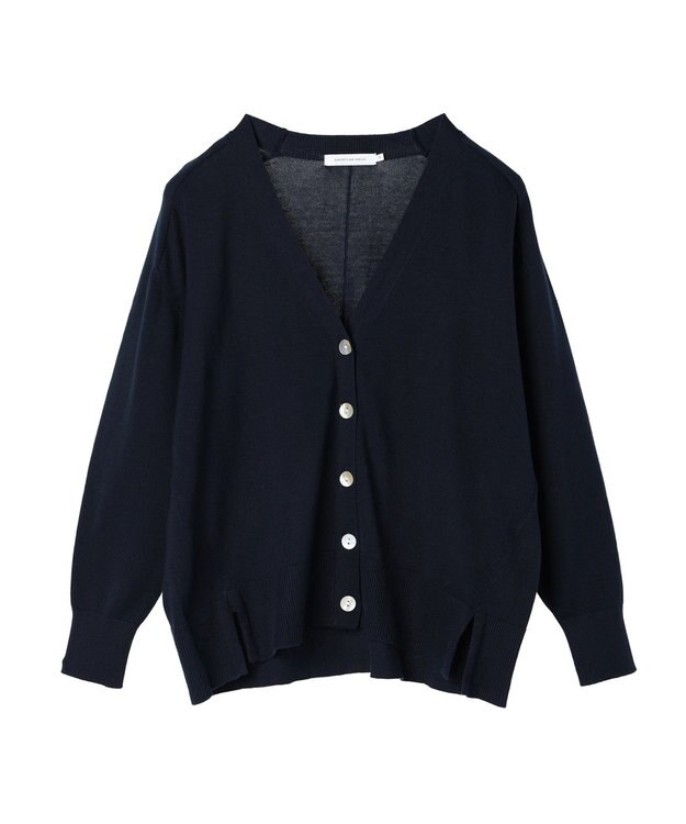 AMERICAN HOLIC ＵＶカットミディニットカーディガン Navy