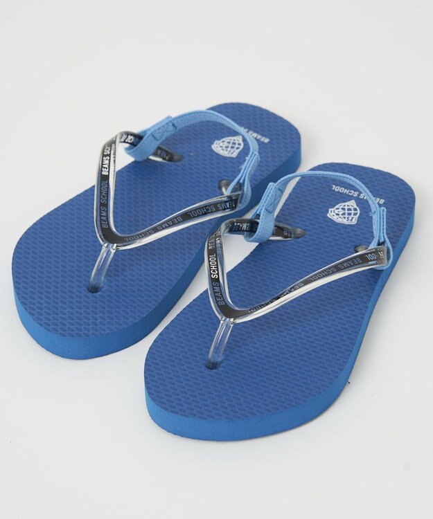 BEAMS SCHOOL ビーチサンダル ブルー