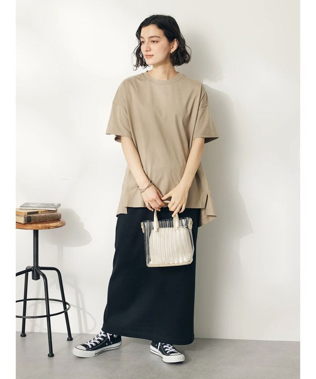 CRAFT STANDARD BOUTIQUE UVカット / バックテールプルオーバー Beige