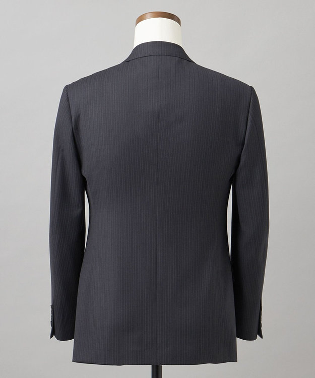 Ermenegildo Zegna】TRAVELLER スーツ（ライトグレーストライプ